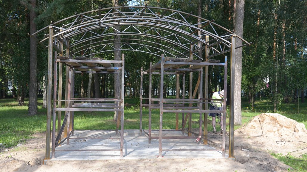 Когда в Ганцевичах появится спортплощадка