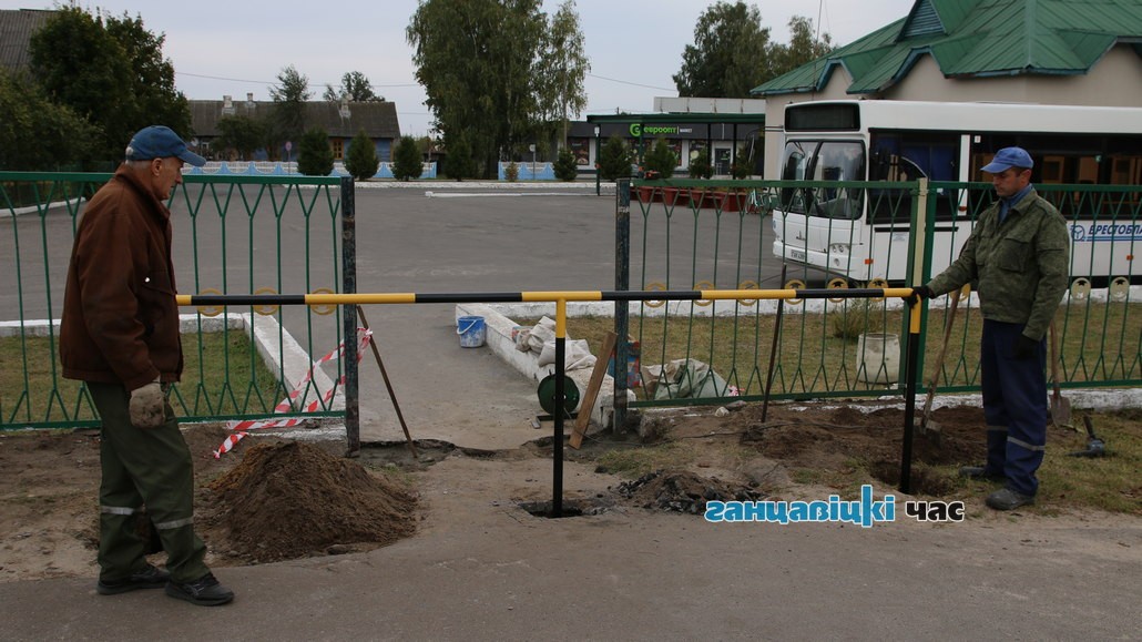 Проход на автовокзал в Ганцевичах станет шире