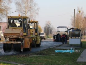 Водители ликуют. Дороги в Ганцевичах становятся ровнее
