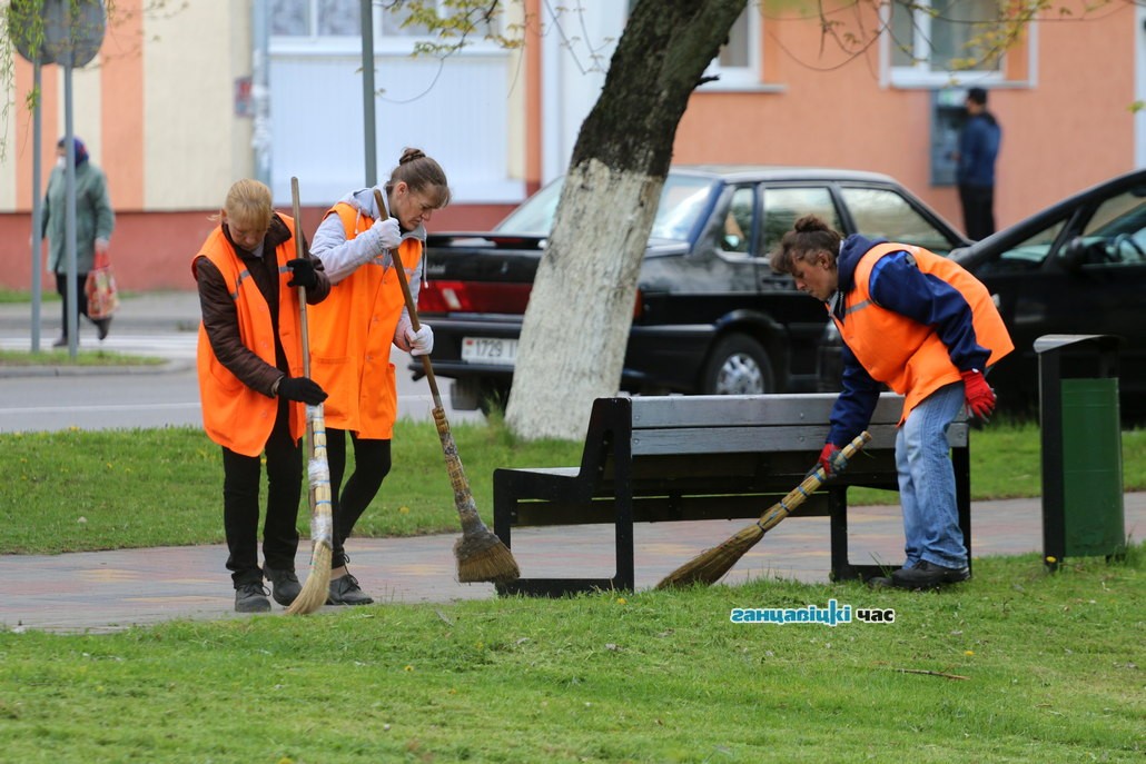 Ганцевичи готовятся встречать День Победы