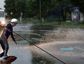 «Не взлетим, так поплаваем»: в Ганцевичах вновь потоп