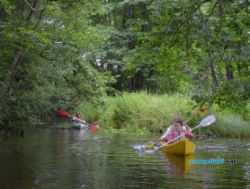 Как ганцевчане сплавлялись на байдарках по Молчадке